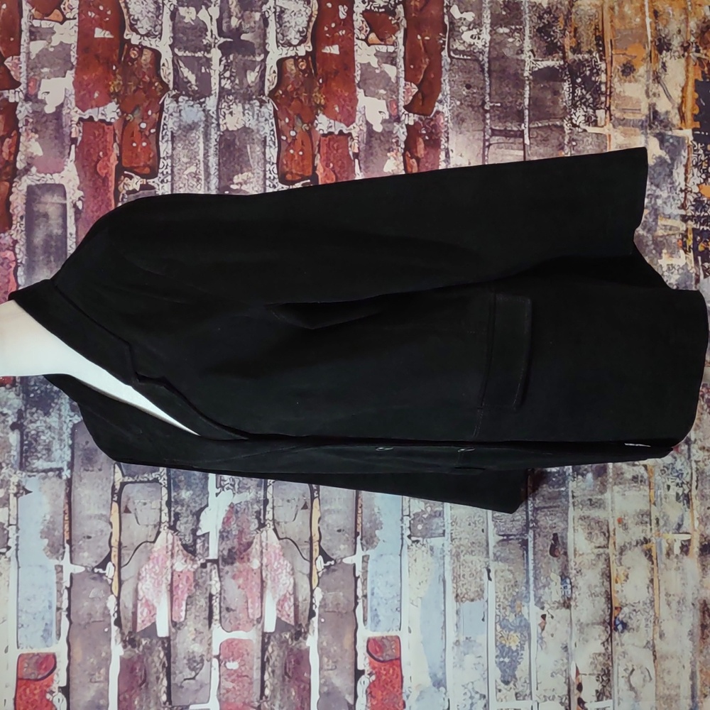 Margaret Godfrey 3/4 Length Suede Jacket - Picture 2 of 9